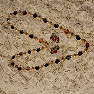 Vintage Necklace and Earring Set